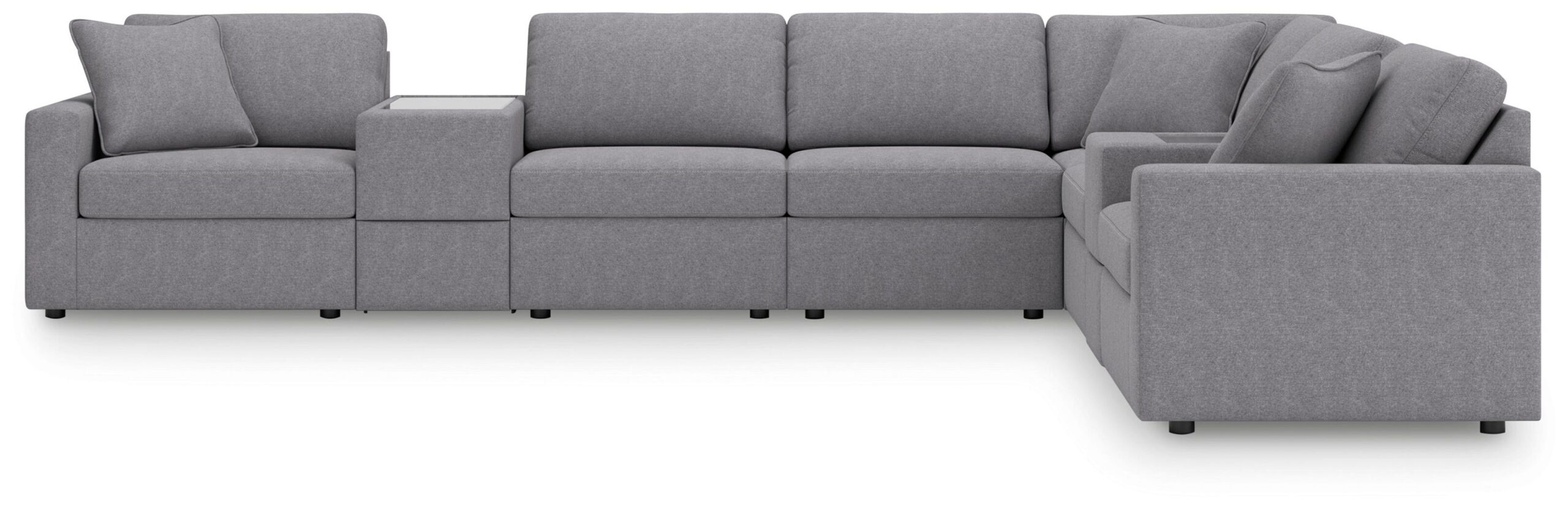 Modmax - L-Shaped Sectional - Granite - Image 21