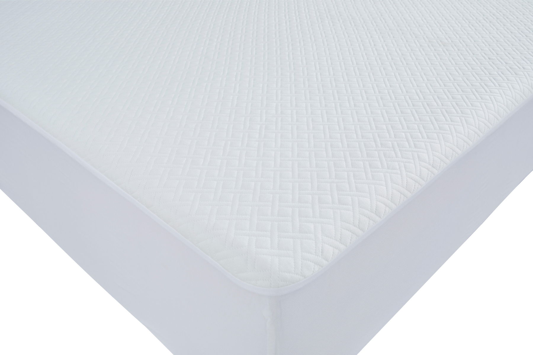 Basic Protector - Queen Mattress Protector (Set of 4) - White - Image 2