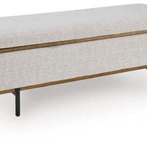 Dettaford Next-Gen Nuvella - Storage Bench - Stone