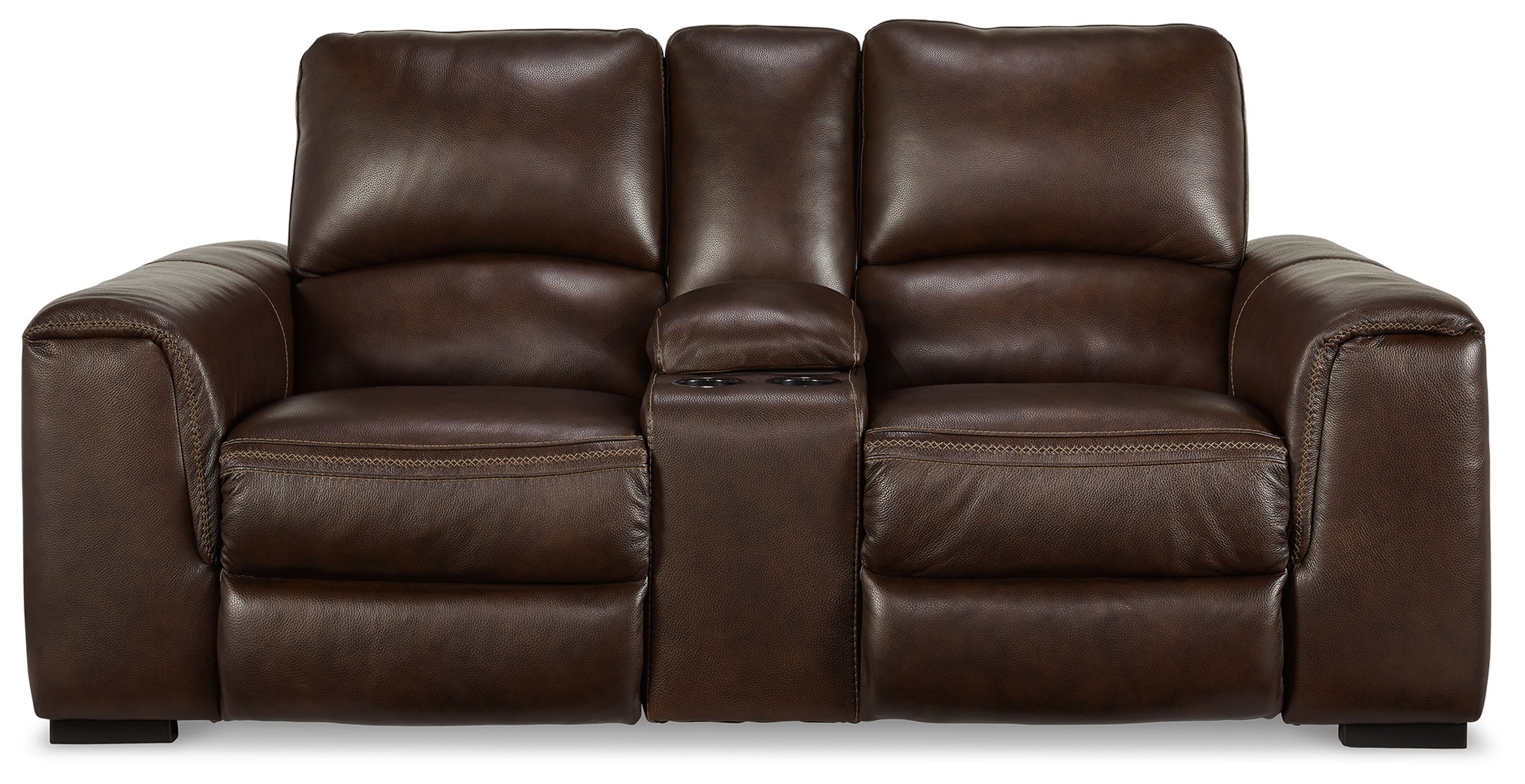 Alessandro - PWR REC Loveseat/Con/Adj HDRST - Walnut - Image 6