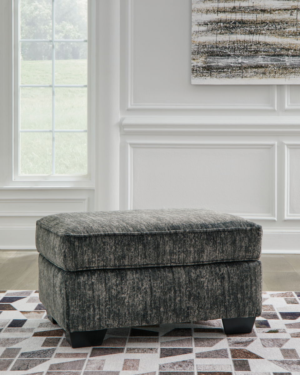 Lonoke - Ottoman - Gunmetal - Image 4
