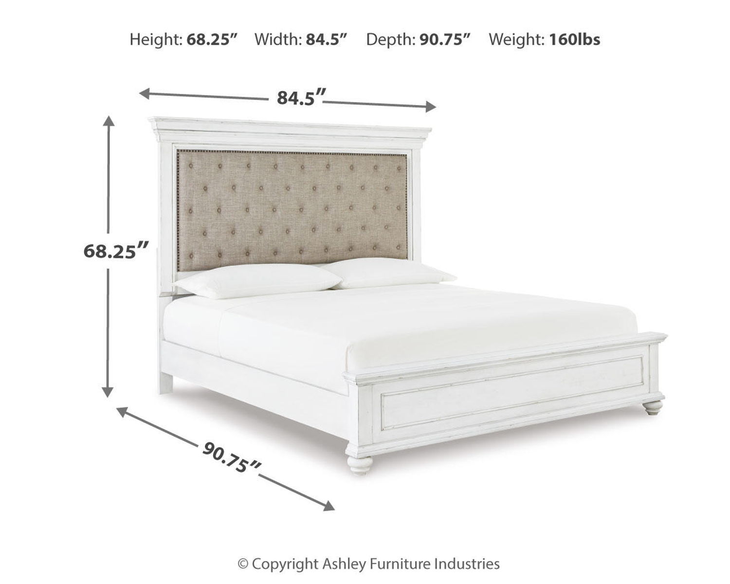 Kanwyn - Upholstered Panel Bed - Image 17