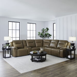 Callihan - 6 Piece Sectional - York Butternut