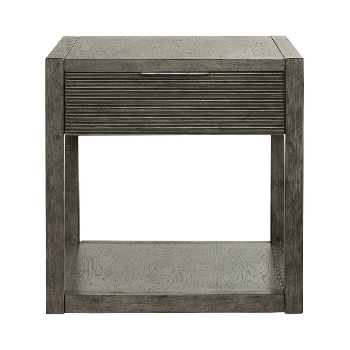 Bartlett Field - End Table - Dusty Taupe - Image 2