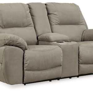 Next-Gen Gaucho - DBL REC PWR Loveseat w/Console - Putty