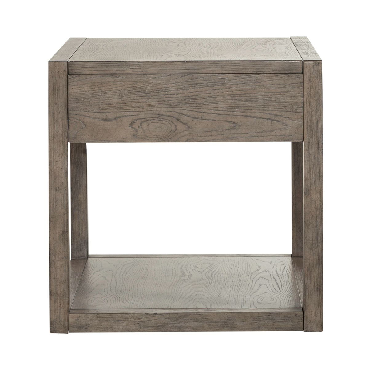 Bartlett Field - End Table - Dusty Taupe - Image 3