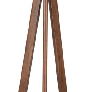Dallson - Wood Floor Lamp - Brown