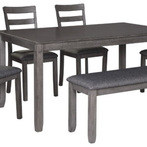 Bridson - RECT DRM Table Set (Set of 6) - Gray