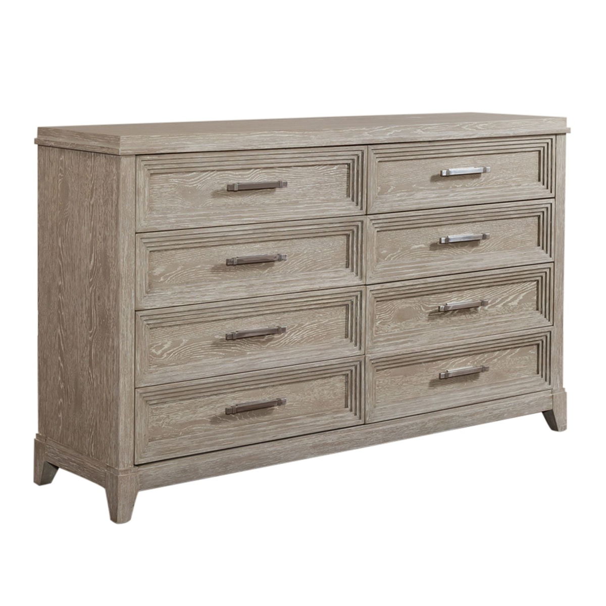 Belmar - 8 Drawer Dresser - Washed Taupe - Image 2