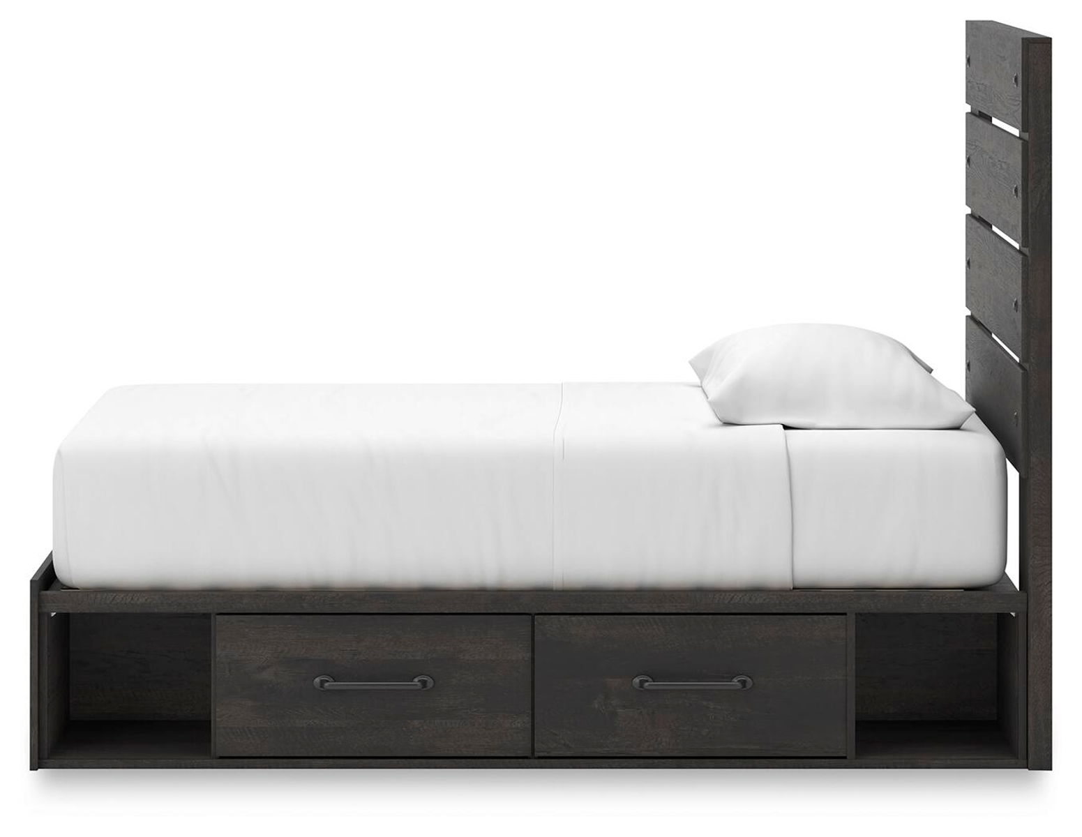 Hollivern - Panel Bed With Storage - Image 7