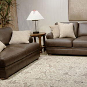 Carriage Point - Loveseat - Hickory
