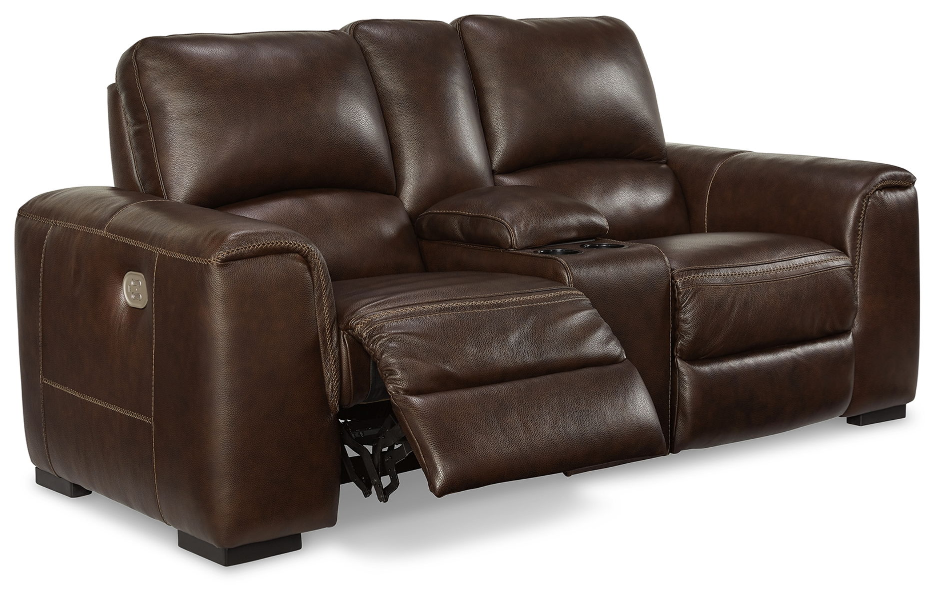 Alessandro - PWR REC Loveseat/Con/Adj HDRST - Walnut - Image 7