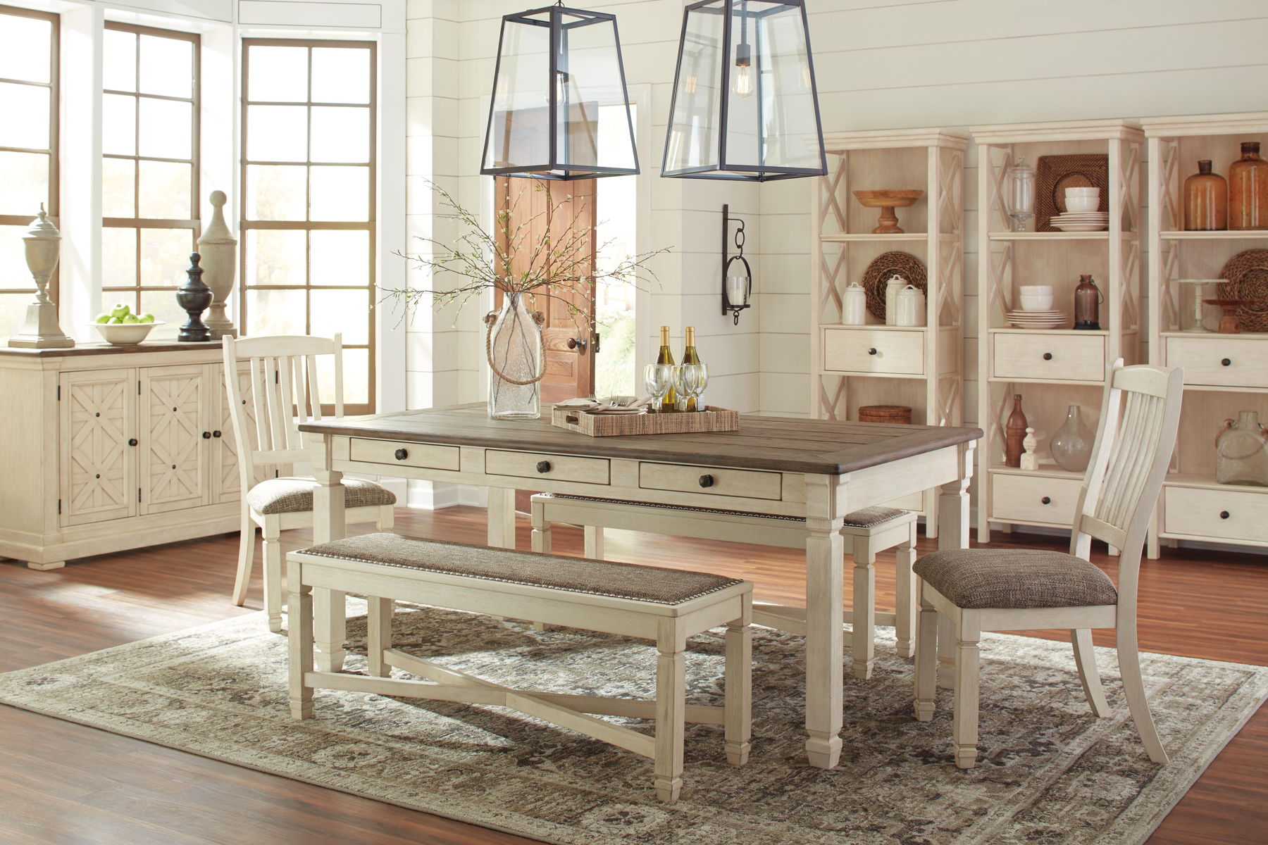 Bolanburg - Rectangular Dining Room Table - Beige - Image 10