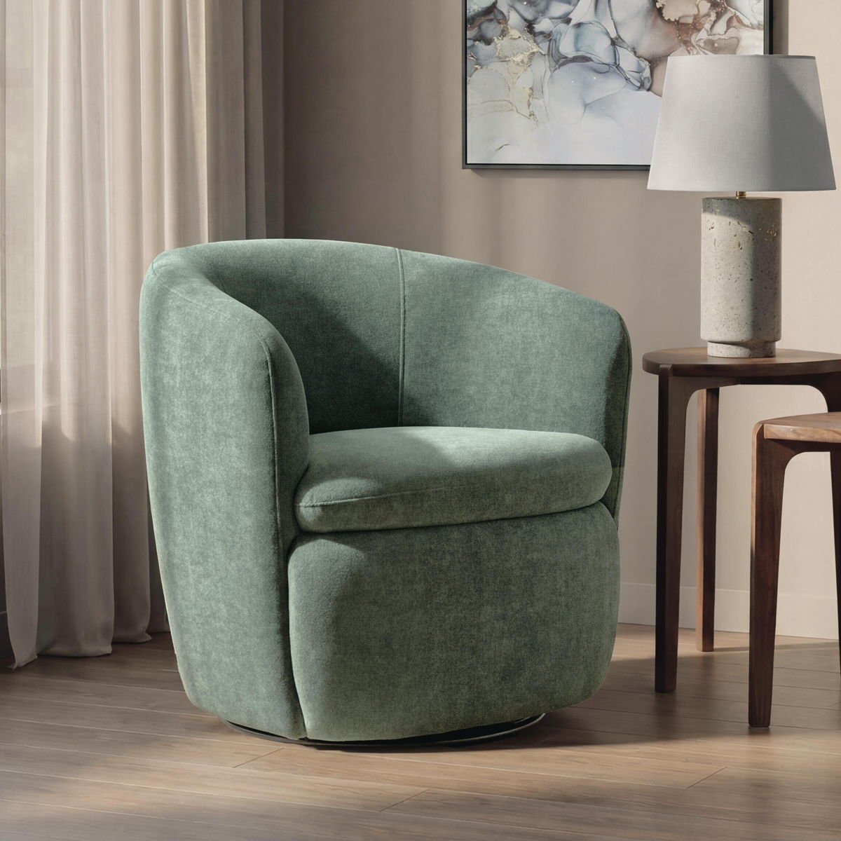 Leemont - Swivel Accent Chair - Image 3