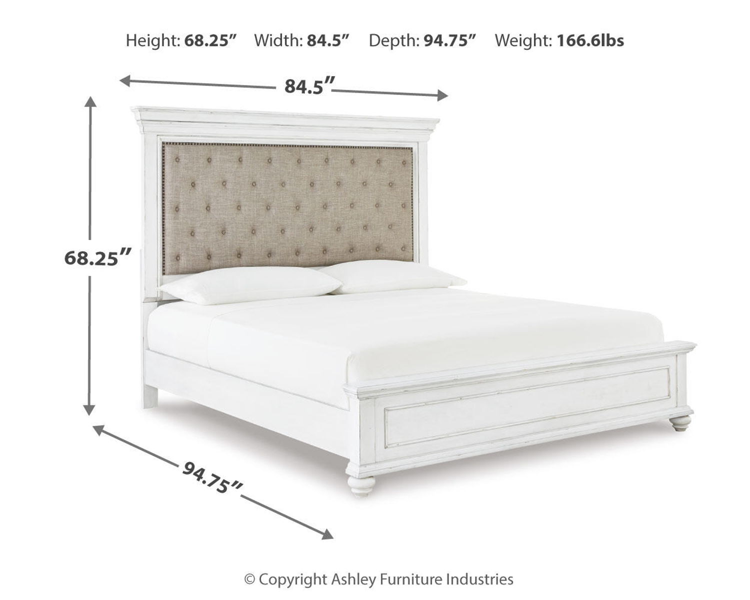 Kanwyn - Upholstered Panel Bed - Image 18
