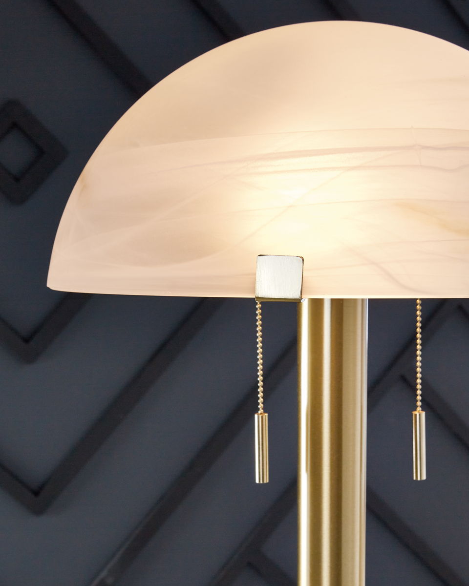 Tobbinsen - Metal Floor Lamp - Brass Finish - Image 2