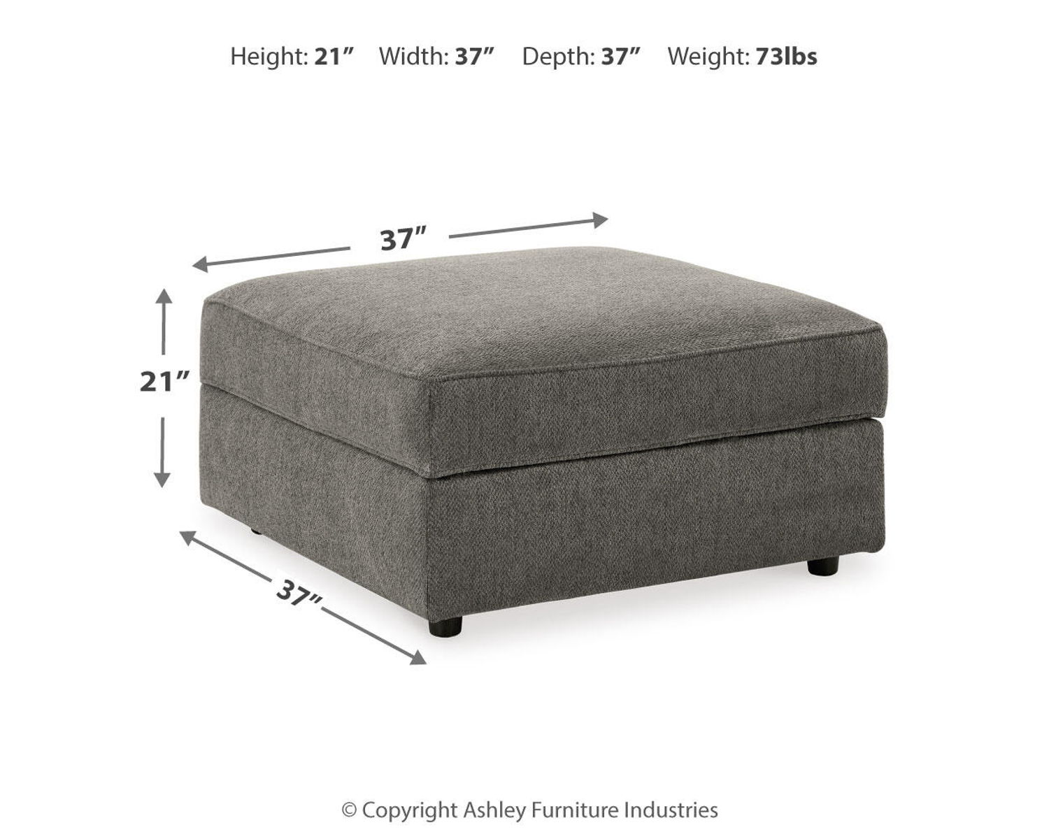 O'Phannon - Ottoman With Storage - Putty - Image 8