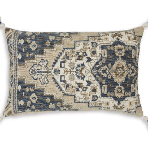 Winbury - Pillow (Set of 4) - Blue / Tan / White