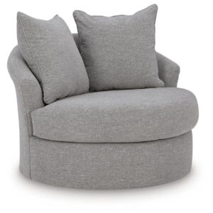 UrbanCrest - Swivel Accent Chair - Pewter