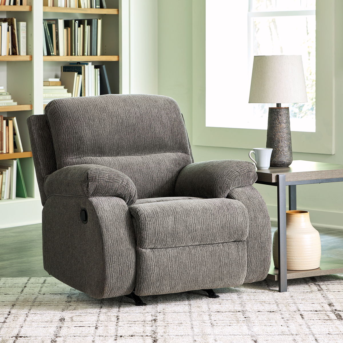Scranto - Rocker Recliner - Brindle - Image 9