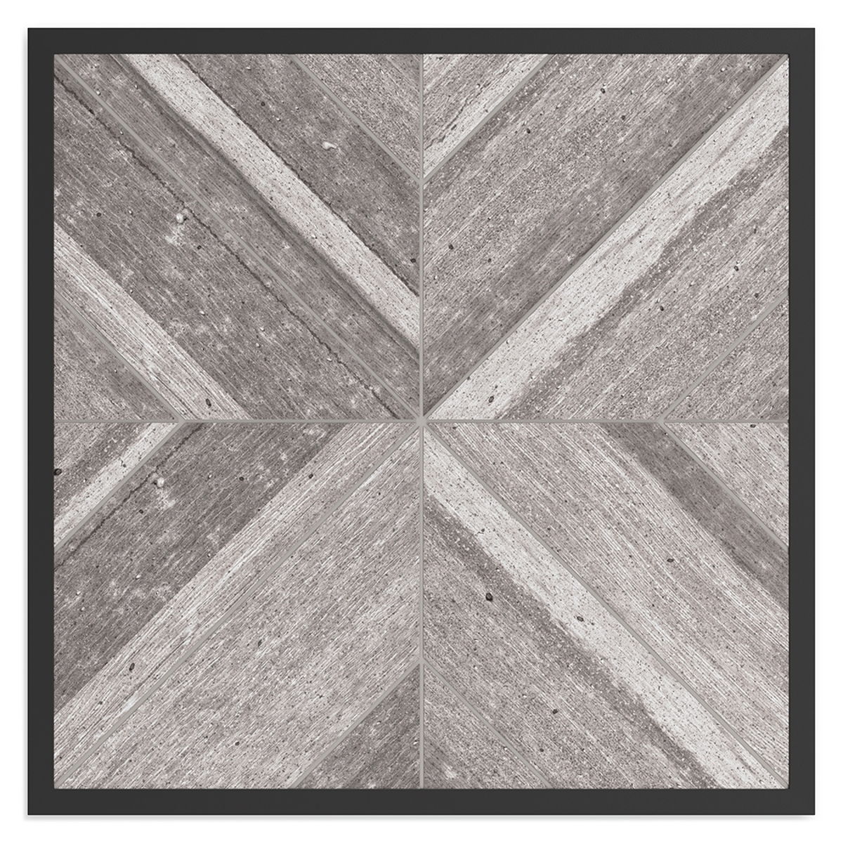 Beachcroft - Square End Table - Black / Light Gray - Image 8