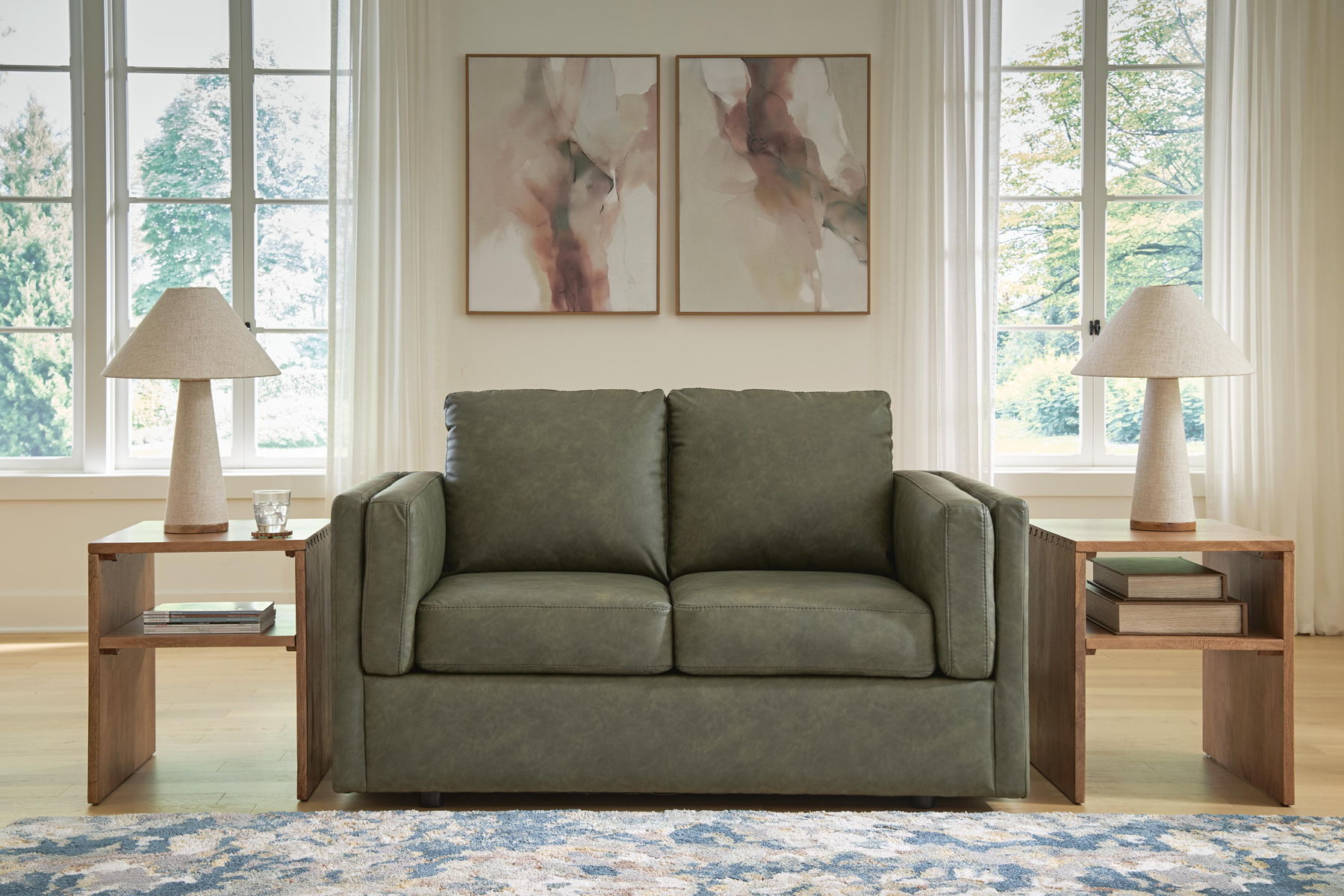 Hollis Studio - Loveseat - Grove - Image 6