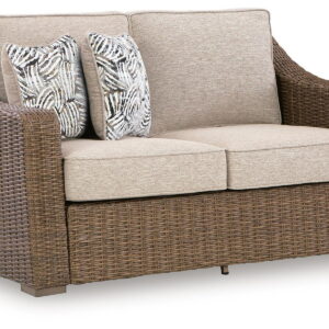 Laguna Heights - Loveseat With Cushion - Beige