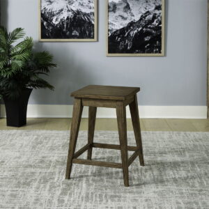 Pinebrook Ridge - Console Stool - Weathered Toffee