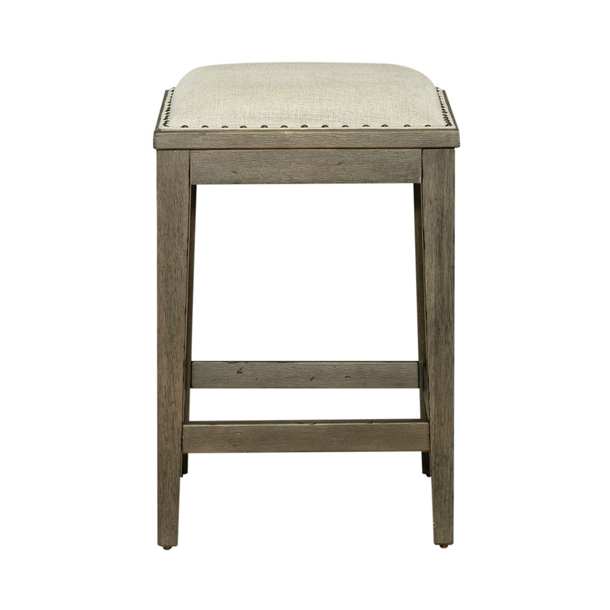 Americana Farmhouse - Upholstered Console Stool - Dusty Taupe - Image 6