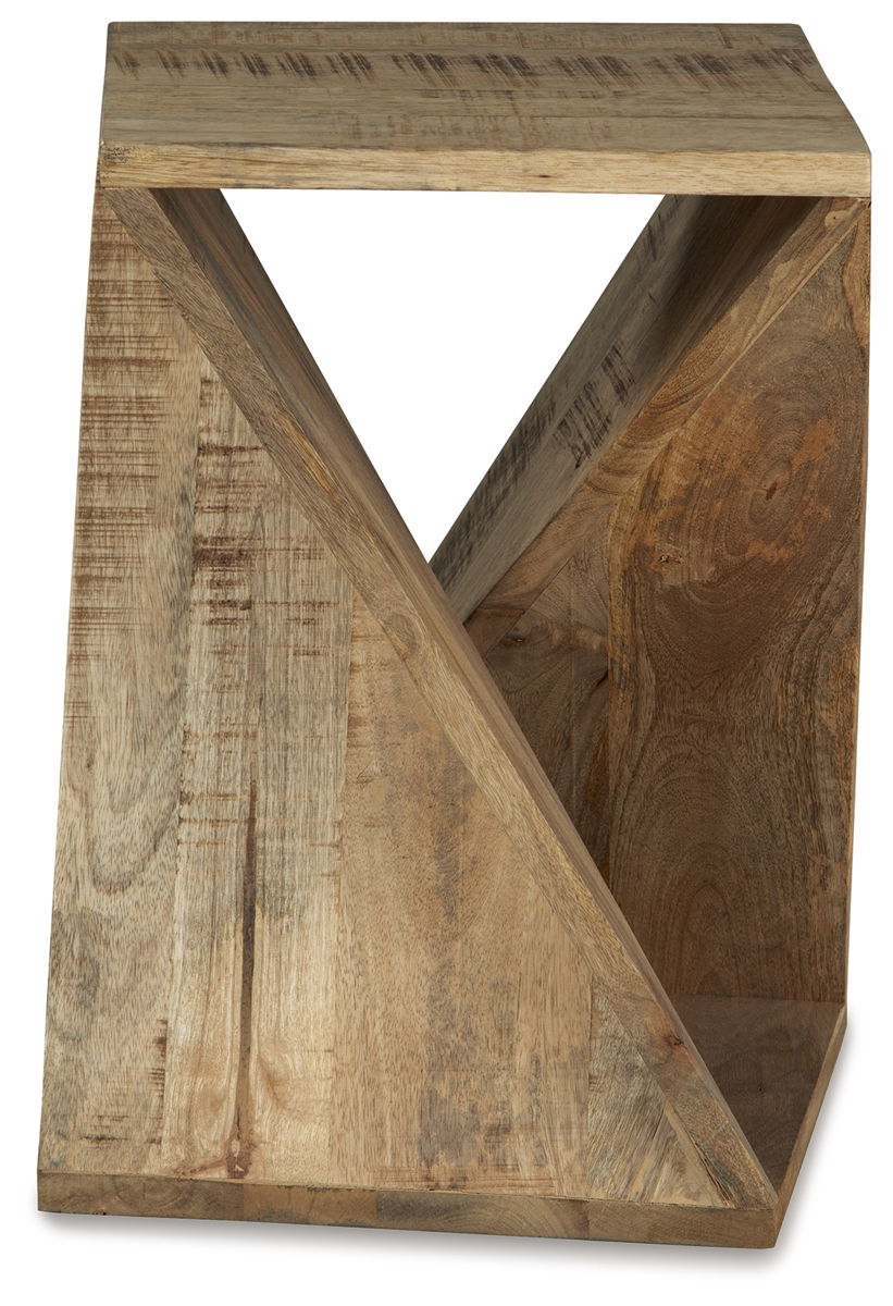 Zalemont - Accent Table - Distressed Brown - Image 4