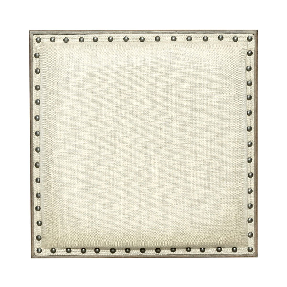 Americana Farmhouse - Upholstered Console Stool - Dusty Taupe - Image 4
