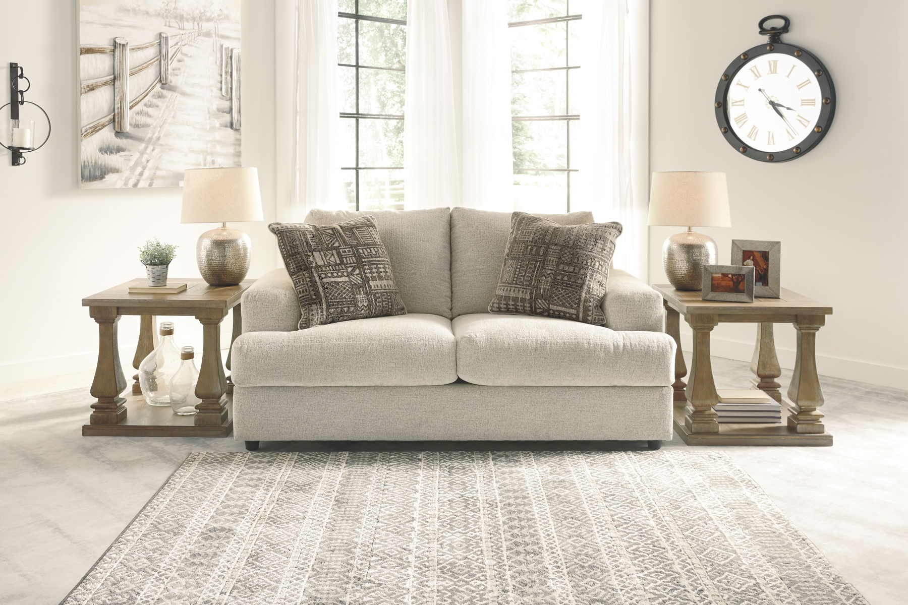 Soletren - Loveseat - Stone - Image 5