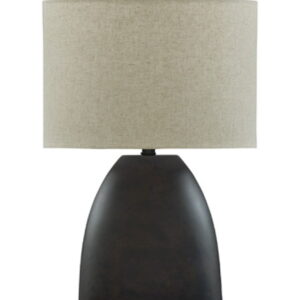 Sethmore - Terracotta Table Lamp - Antique Black