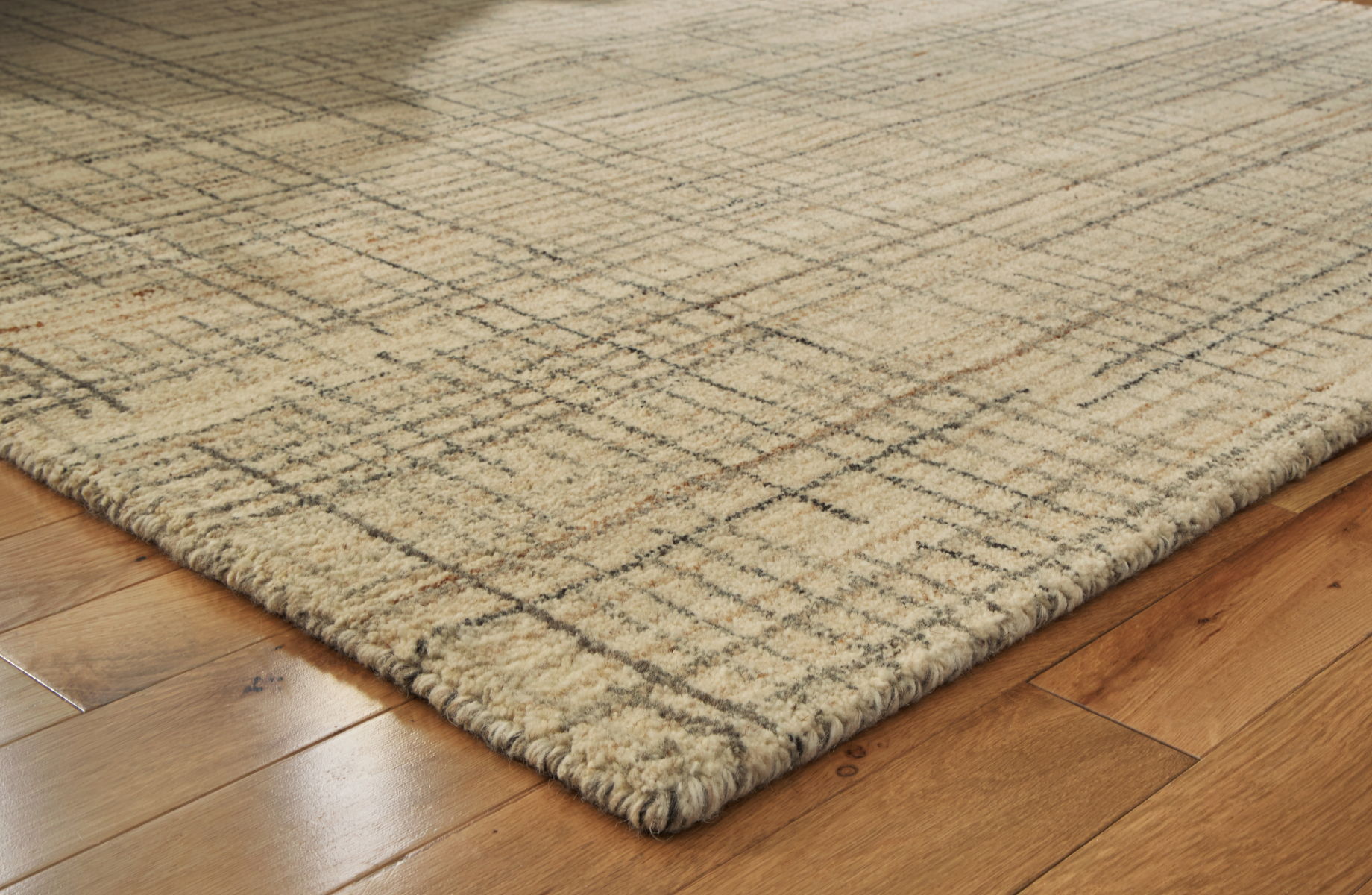 Janston - 5' x 7' Rug - Ivory / Gray / Tan - Image 5