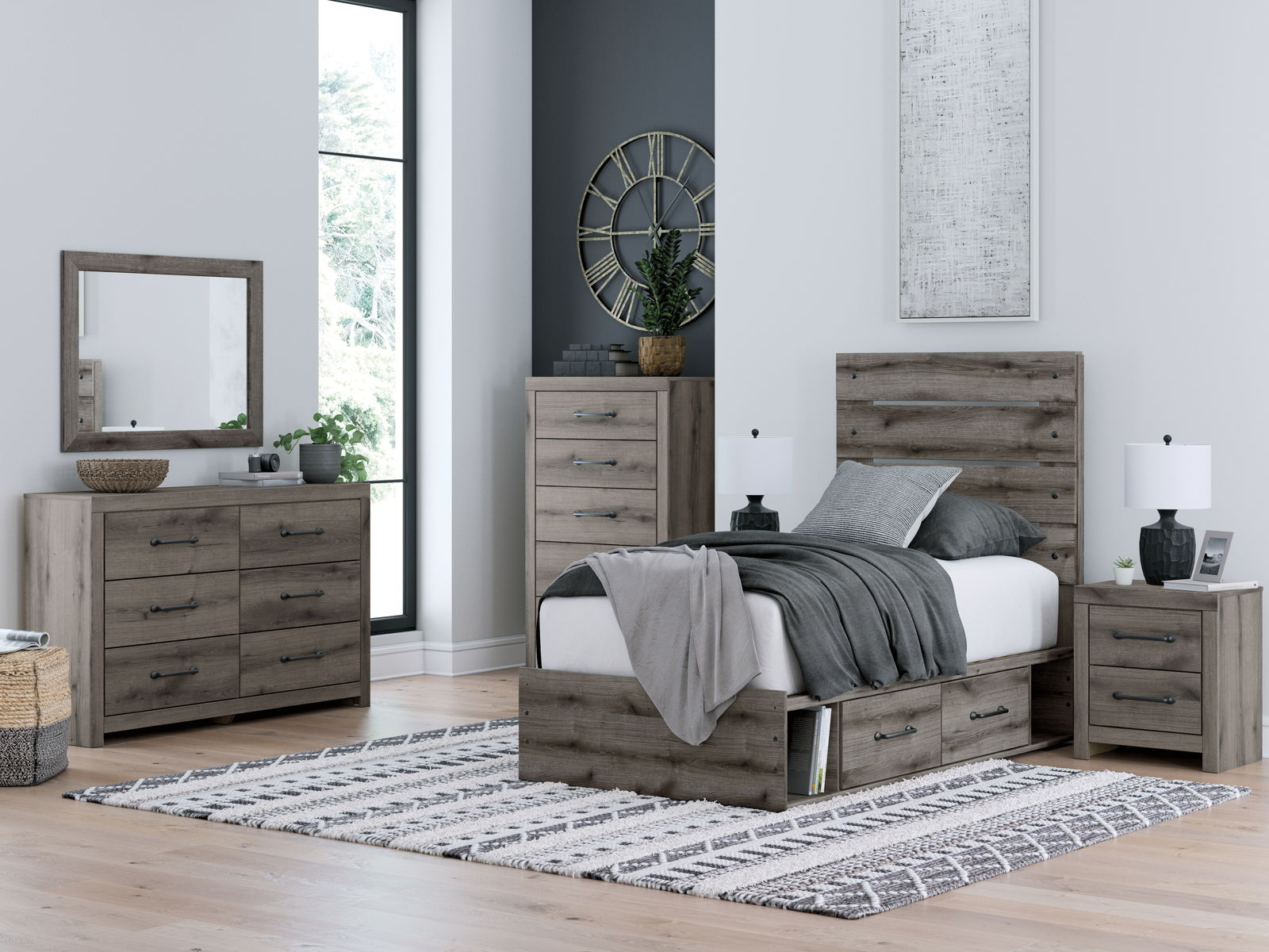 Graystorm - Panel Storage Bed - Image 23