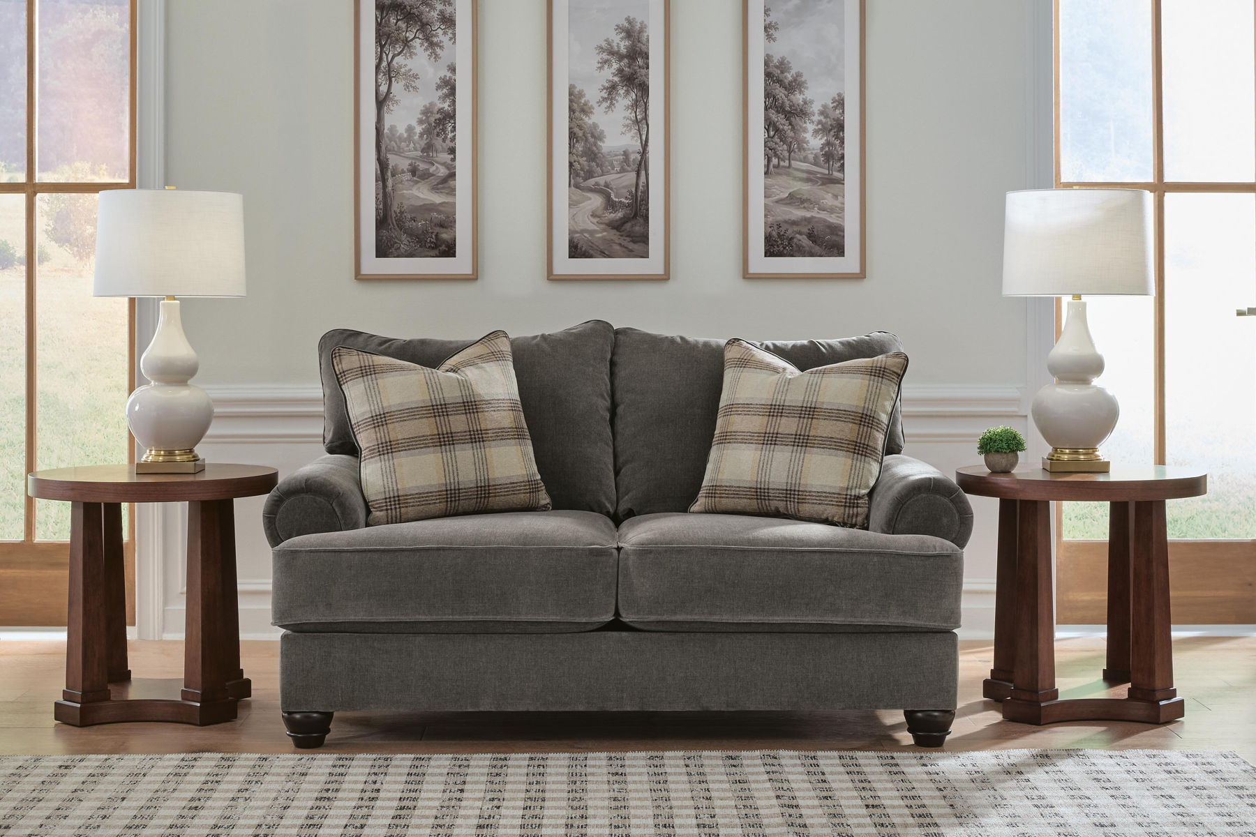 Tallow Creek - Loveseat - Shadow - Image 2