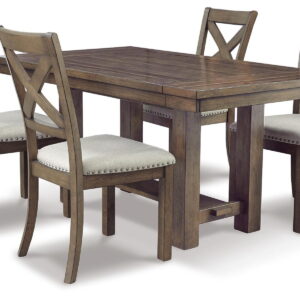 Moriville - Rectangular Dining Room Extension Table - Grayish Brown
