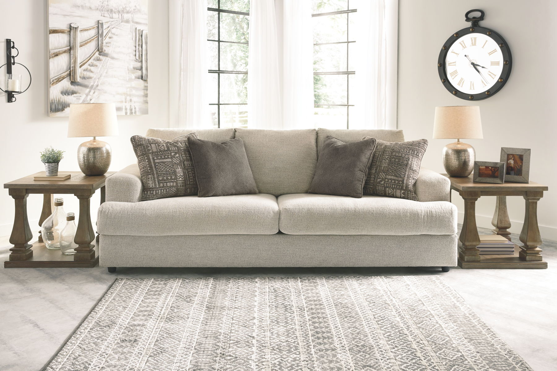 Soletren - Queen Sofa Sleeper - Stone - Image 4