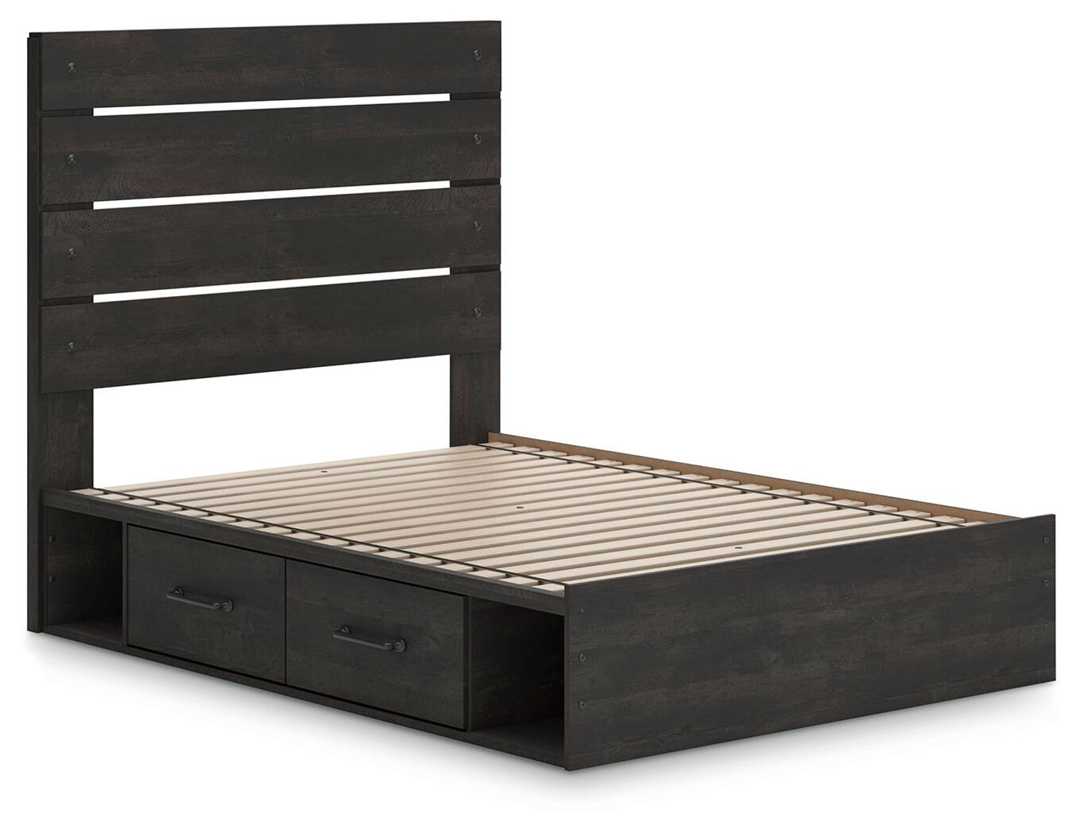 Hollivern - Panel Bed With Storage - Image 19