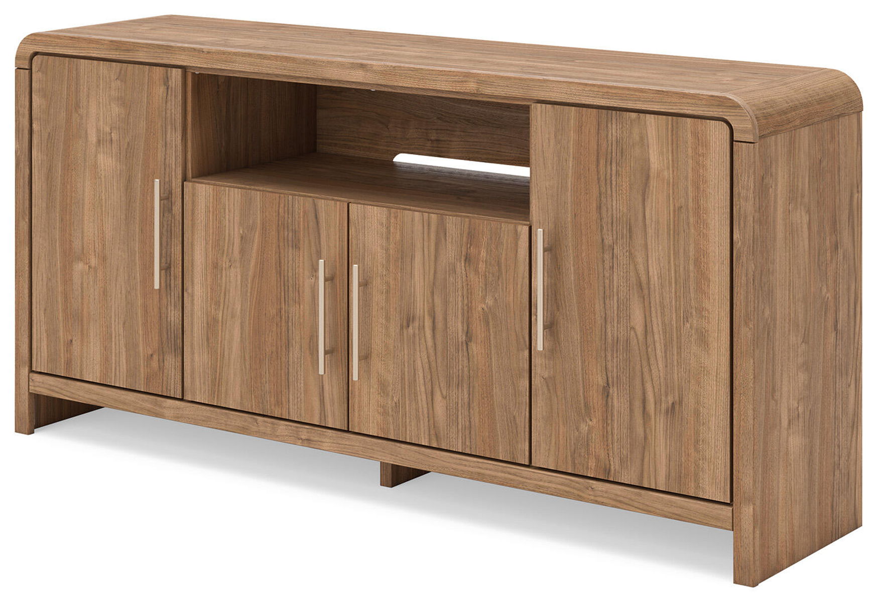 Dovander - Extra Large TV Stand - Brown - Image 3