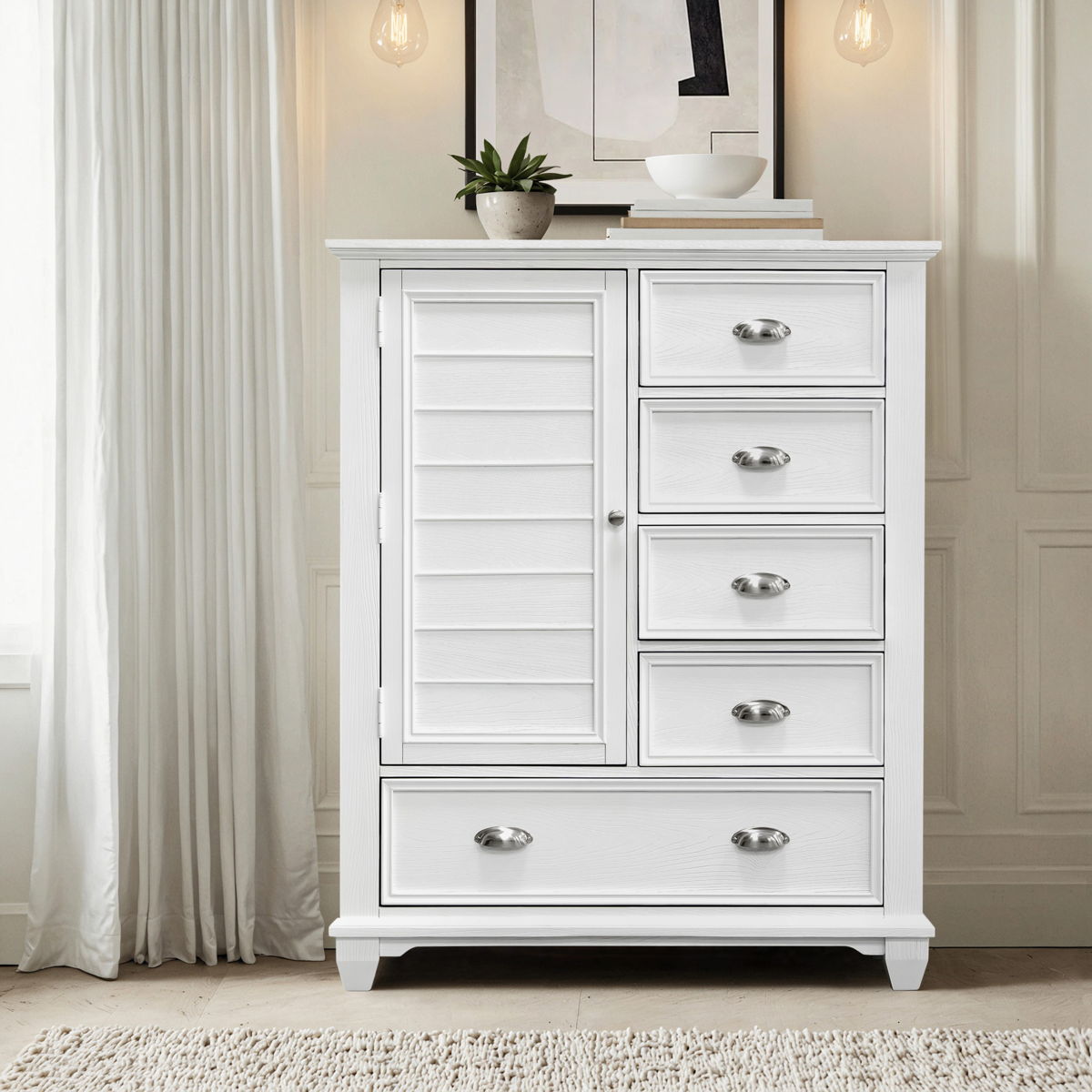 Jamestown - Door Chest - White - Image 5