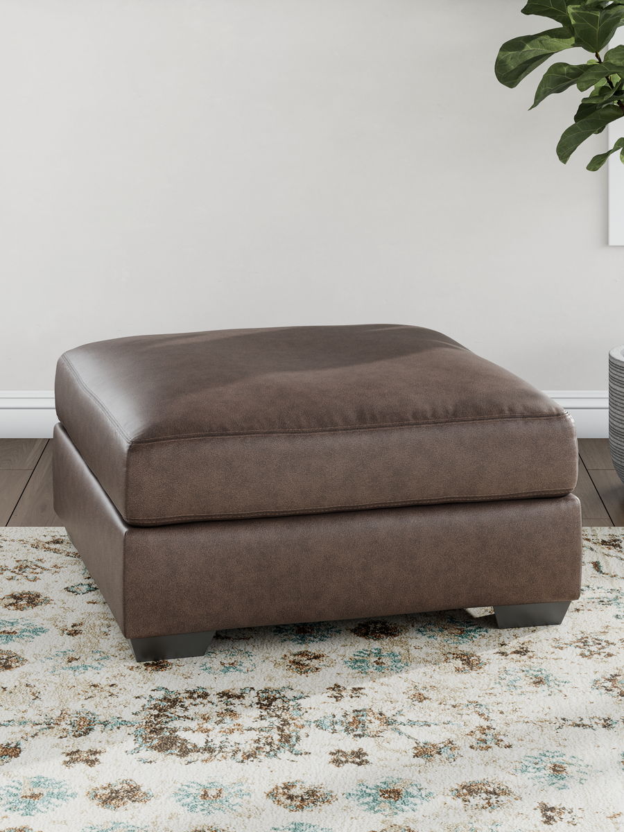 WillowBend - Oversized Accent Ottoman - Umber - Image 4