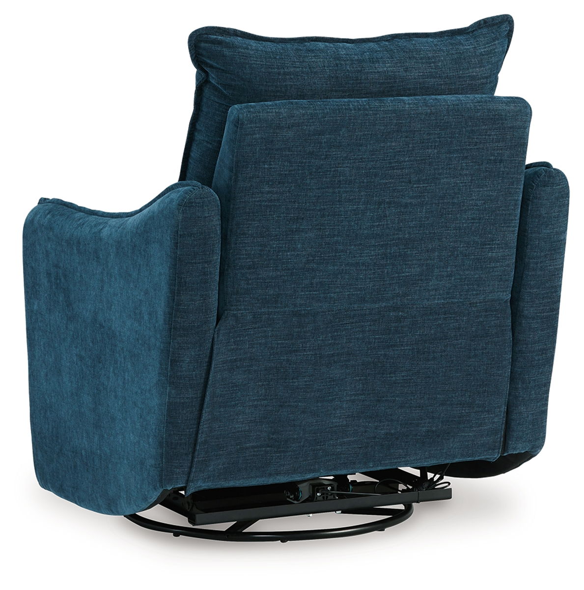 Mcburg - Swivel Power Recliner - Navy - Image 9