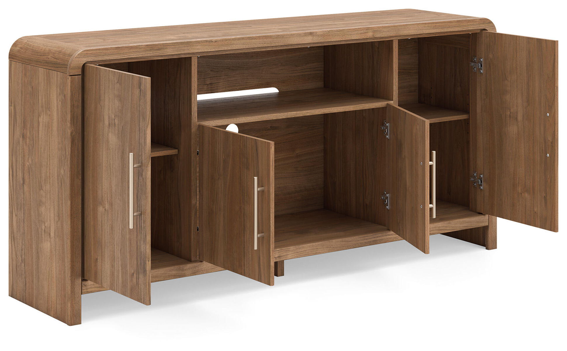 Dovander - Extra Large TV Stand - Brown - Image 9
