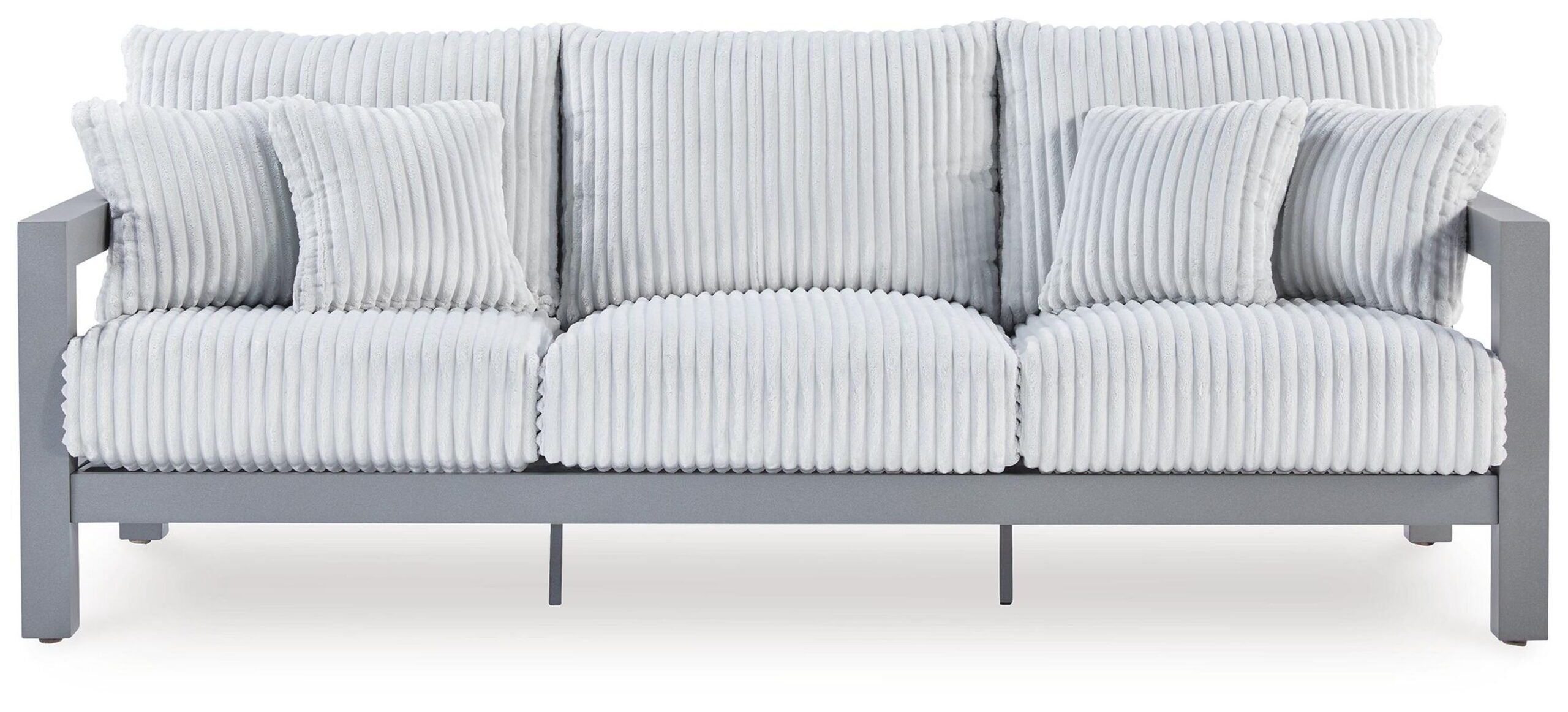 Hurley Park - Sofa With Cushion - Gray