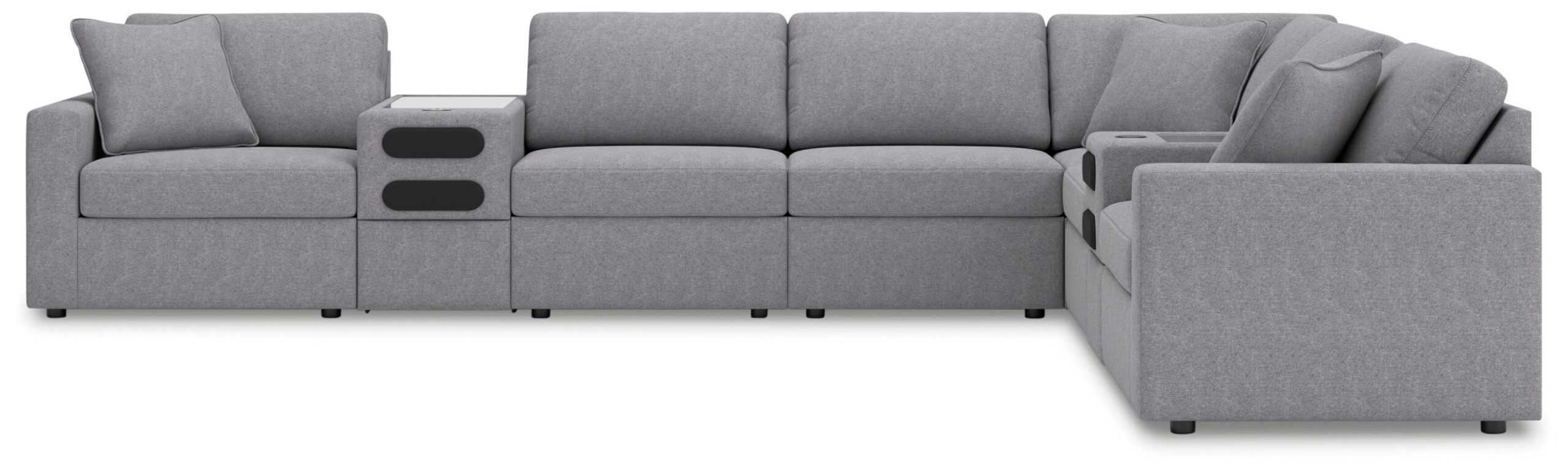 Modmax - L-Shaped Sectional - Granite - Image 31