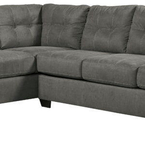 Pitkin - Left Arm Facing Corner Chaise 2 Pc Sectional - Slate
