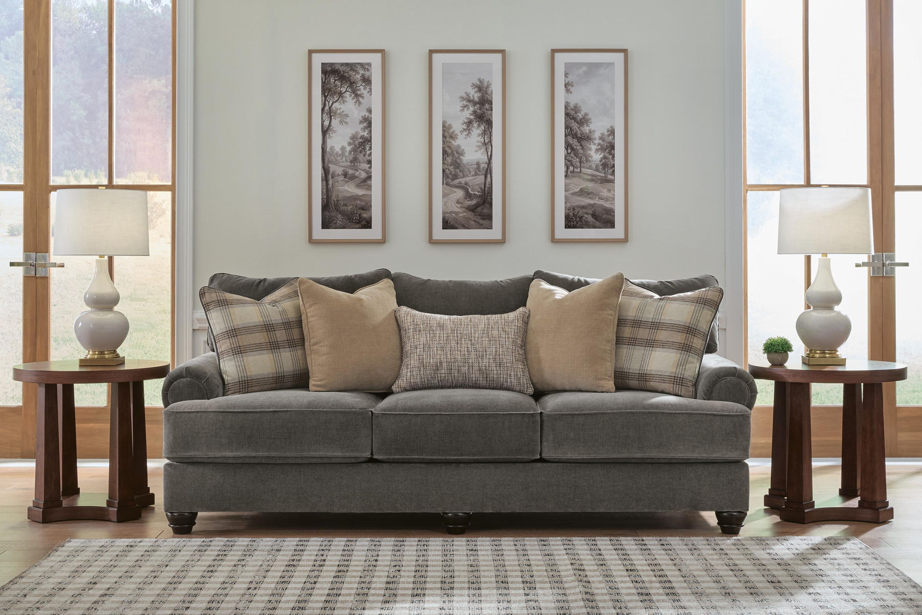 Tallow Creek - Queen Sofa Sleeper - Shadow - Image 5