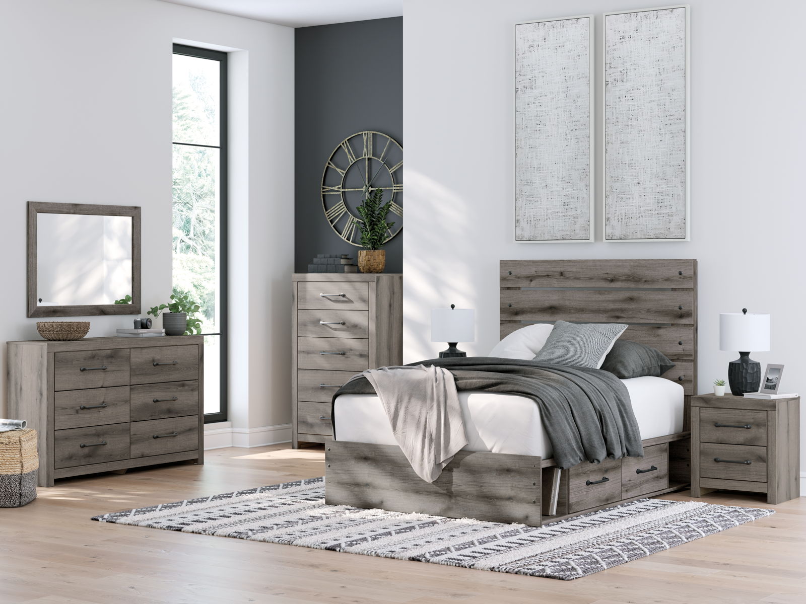 Graystorm - Panel Storage Bed - Image 22