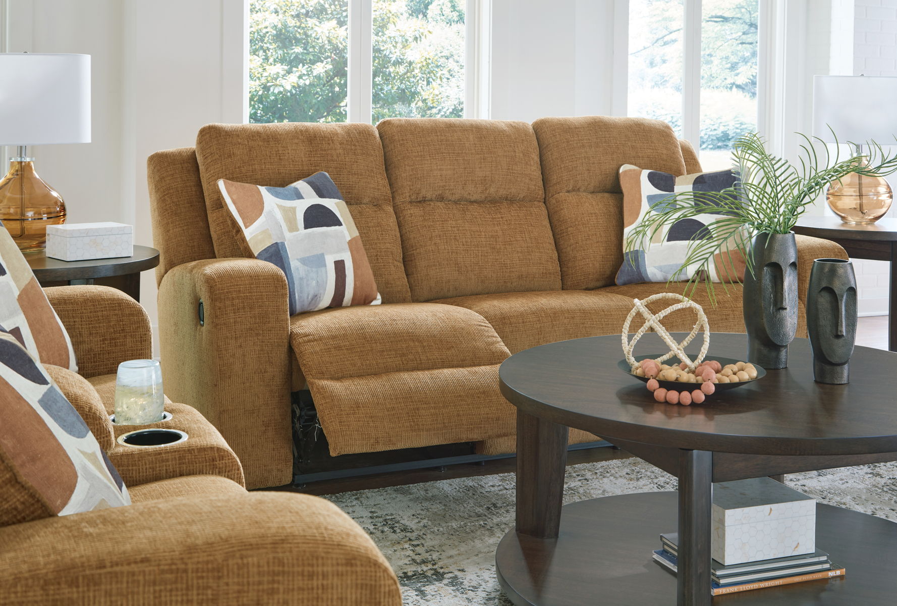 Kanlow - Reclining Sofa - Honey - Image 5